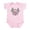 Petal Pink, variant on CafePress - Lil Race Winner Baby Girl Infant Bodysuit - Baby Light Bodysuit, Size Newborn - 24 Months