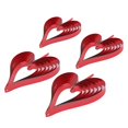 thumbnail image 3 of 4 piezas de corazones hechos amor colgante de pared de habitación decoración regalos para boda rojo mayimx Colgante colgante de corazón de amor, 3 of 9