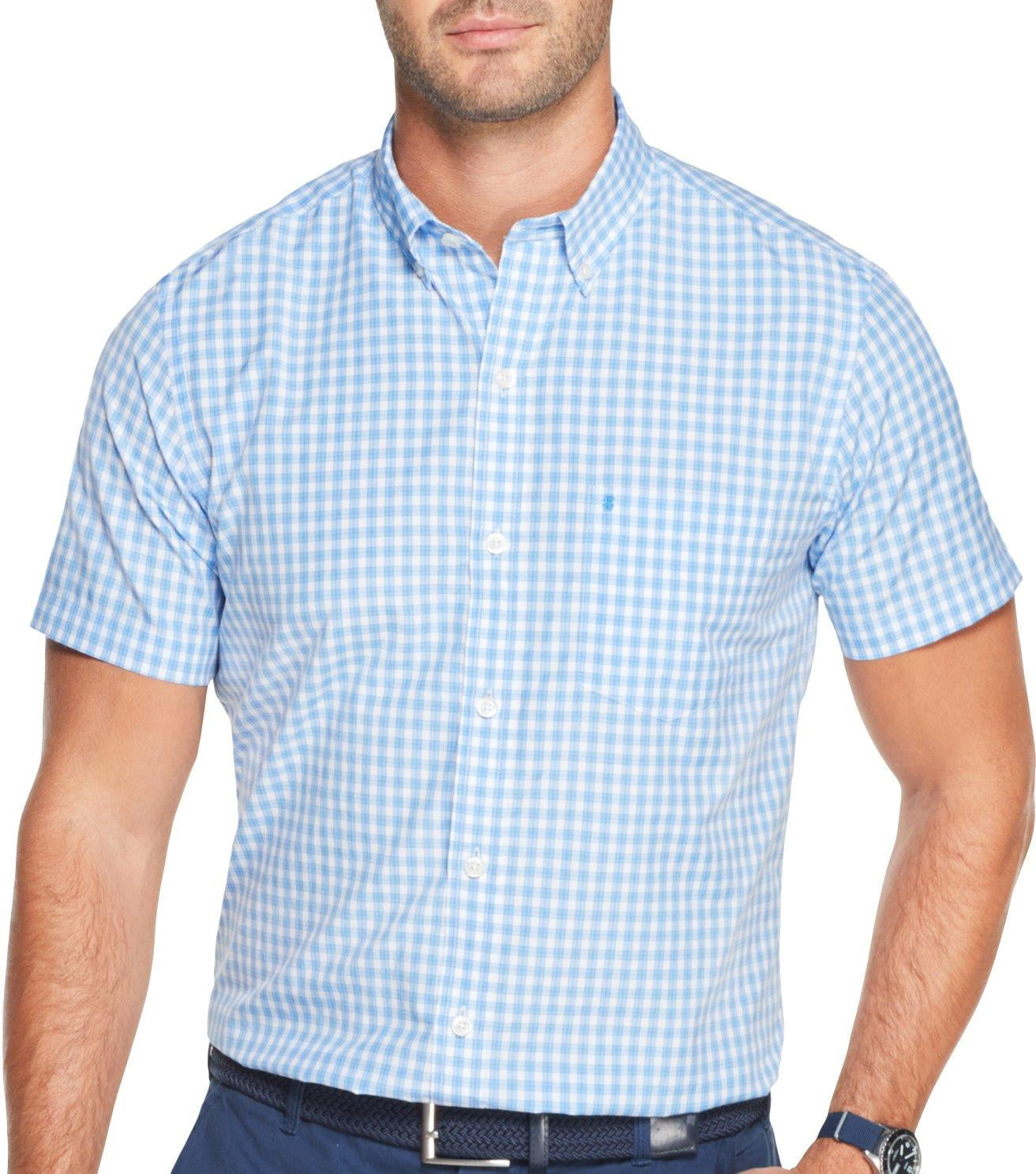 IZOD Mens Breeze Short Sleeve Button 