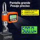 thumbnail image 4 of Bascula Industrial Colgante Digital Con Led 500kg Lab.G, Naranja, 4 of 5