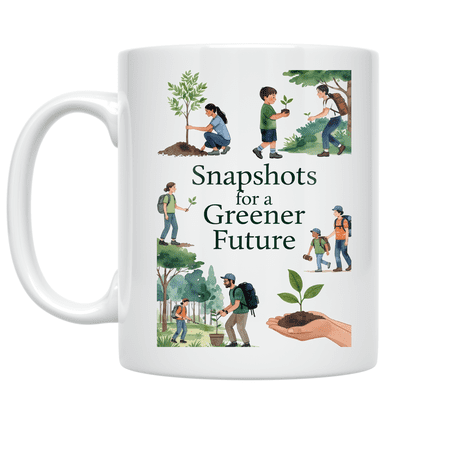 Snapshots for a Greener Future - Environmental Photography Enthusiast - 11 oz Ceramic Coffee Mug