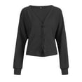 Idoravan Summer Cardigans For Women Clearance Fashion Women Solid V