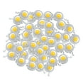 thumbnail image 1 of Chip de potencia, accesorios Chips de diodo emisor de lámpara SMD COB accesorios de iluminación DIY brillo para 50x 1W Blanco Cálido shamjiam Chip de luz de alta potencia, 1 of 8
