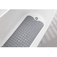 thumbnail image 2 of Bath Mat - Large Non Slip Bathtub & Shower Mat - Extra Long 40 x 16 Inch Bathroom Mats for Tub Nonslip Anti Slip Bathmats (40x16 Grey 1-Pack), 2 of 8