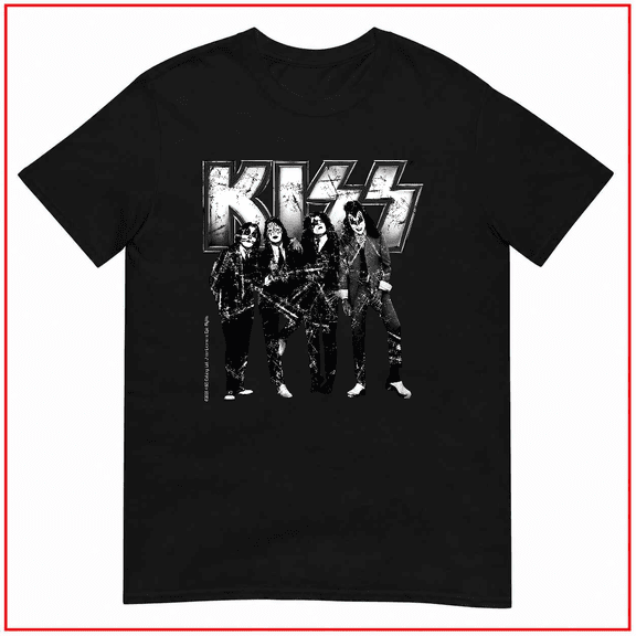 Kiss The Band Funny Rock Music Band Fan Graphic Unisex T-Shirt V14401 Size S-5XL