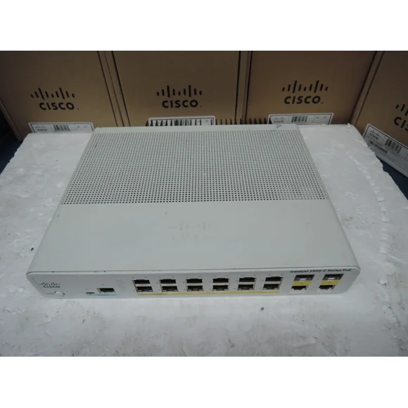 used Cisco WS-C2960C-12PC-L 2960C 12 port POE switch
