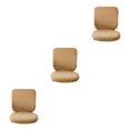 thumbnail image 2 of Guardoinrt Soft and Breathable Swivel Chair Cover Seating Experience Brown Backrest + Cushion Cover 3Set, 2 of 6