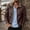 Brown, variant on Mens Faux Leather Jackets Full Zipper Fleece Lined Fashion Motorcycle Casual Outerwear for Winter Black L