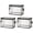 3 Pack, variant on 1 Pcs Large Heavy-Duty Thick Plastic Clear Storage Bag for Clothes, Moving & Storages, Stackable Clear Moving Bags Storage Bins, Plastic Tote with Handle Zipper for College Dorm Home Organization