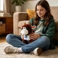 thumbnail image 3 of Electronic Walking Plush Cow Toy with Sound Moving Tail Simulation Animal Interactive Pet for Kids Battery Operated Batteries Not Included, 3 of 5