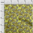 thumbnail image 2 of oneOone Cotton Poplin Lime Fabric Tropical Quilting Supplies Print Sewing Fabric By The Yard 42 Inch Wide, 2 of 5