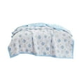 thumbnail image 2 of Qocolhg Cute Summer Quilt Bedding Modern Air Conditioner Quilt for Kids, Cotton Breathable Comforter Print Floral Quilts Bedspread, Cooling Blankets for Hot Sleepers, 39x59 inch, Blue, 2 of 6