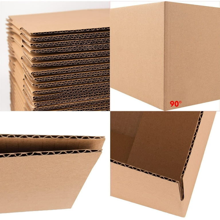 100 6x6x6 Cardboard Paper Boxes Mailing Packing Shipping Box Corrugated  Carton