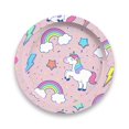 thumbnail image 1 of Mainstays Kids Round Plate - Unicorn, 1 of 2