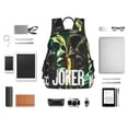 thumbnail image 6 of Joker Folie a Deux Movie Backpack Student School Bag Bookbag Satchel Lightweight Unisex Daypack Knapsack Rucksack, 6 of 8