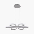 thumbnail image 2 of Lámpara Colgante Tipo Candil LED Luxica Lighting Plateada 6119 C, 2 of 10