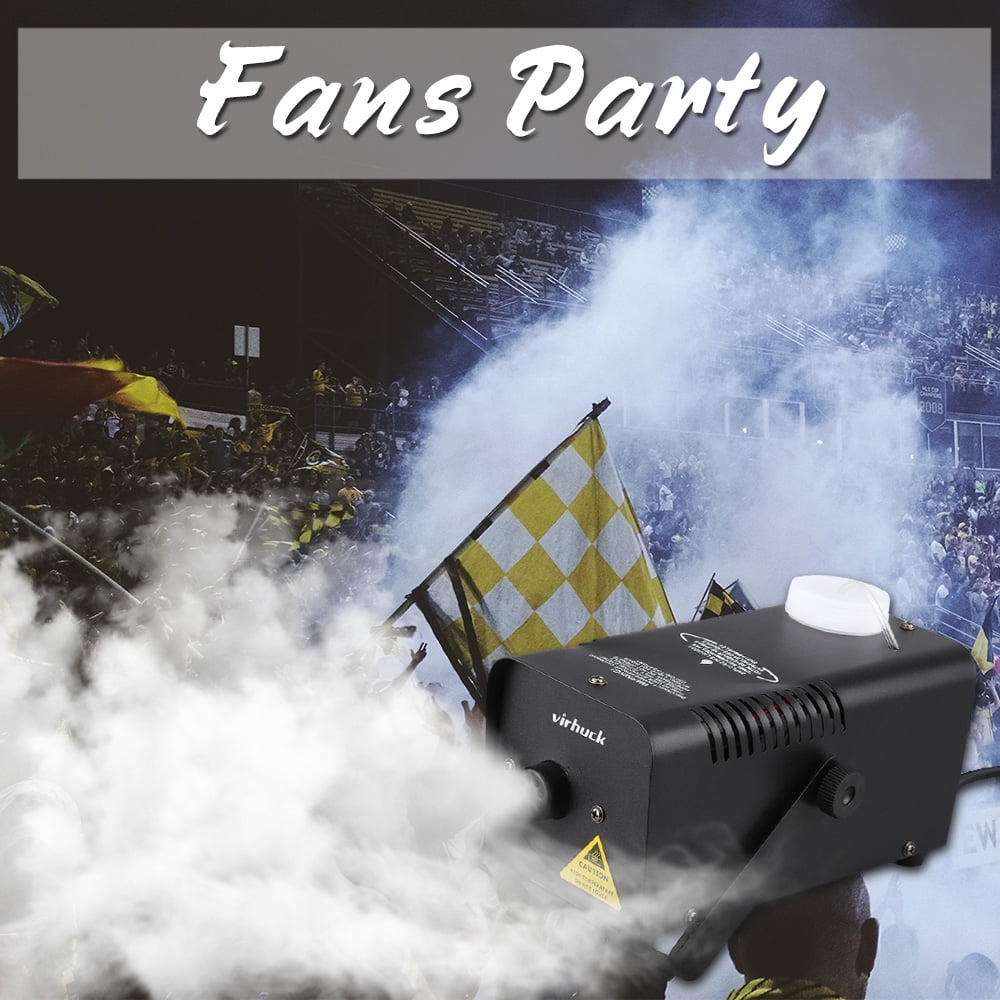 VIRHUCK Smoke Machine Fog Machine,400Watt Portable Fog Machine Party Fog Machine with Wireless