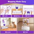 thumbnail image 6 of ILAVCLEAN 22 Pack Disposable Mop Pads for SwifferPower Mop Pads Replacements, Power Mop Pads Refills Multi-Surface Mopping Pad for Floor Cleaning, 6 of 7