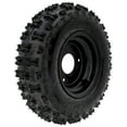 thumbnail image 3 of 4.10-6 Tires and Wheels Rims 6" Go Kart Wheel 4.10x6 410-6 Tubeless Tire for ATV Quad Mini Bike Scooter Lawn Tractor Mower 4 Wheelers Drift Trike Snow Blower Wheelbarrow, 3 of 4