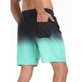 thumbnail image 7 of Hanerdun Mens 2 in 1 Athletic Running Shorts with Liner & 5 Pockets Dry Fit Workout Bottoms Green XL, 7 of 7