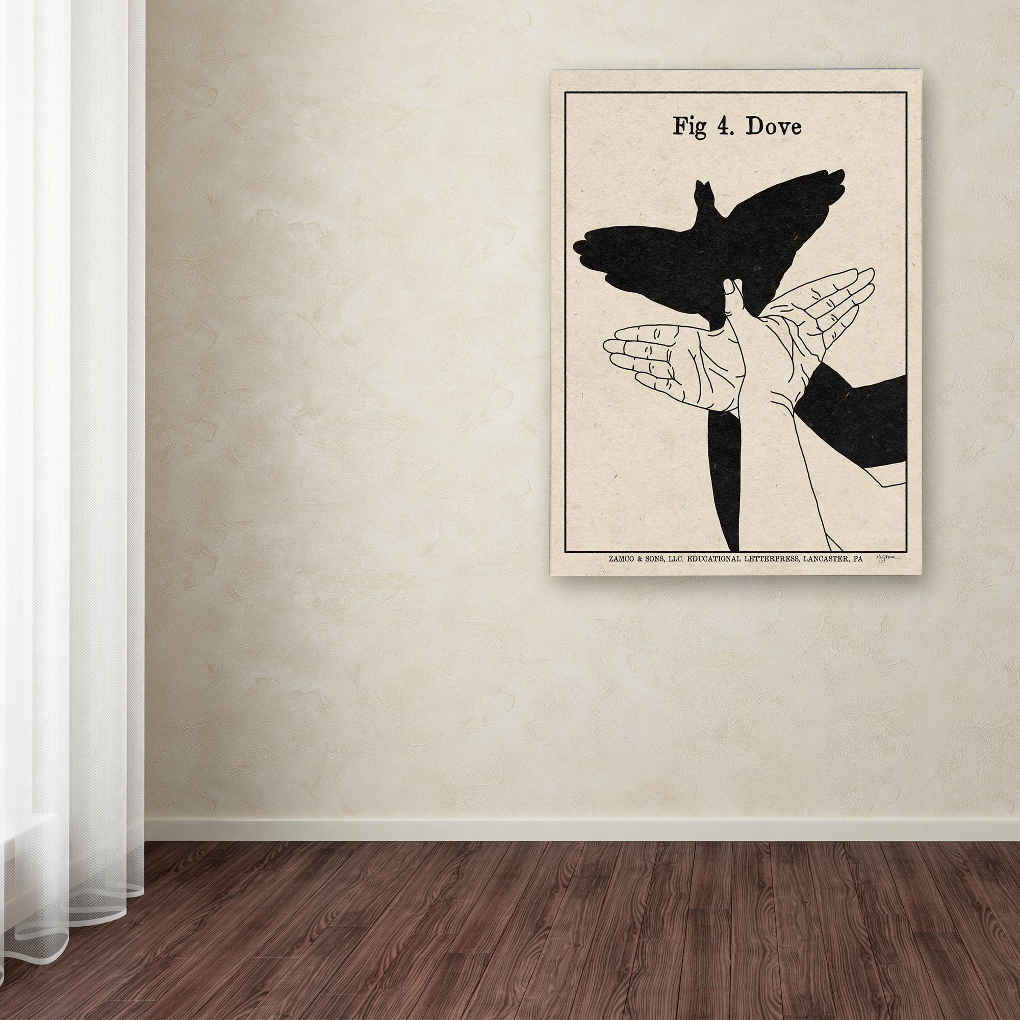 Trademark Fine Art 'The Art of Shadows IV' Canvas Art by Mary Urban
