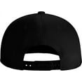 YeshuaJesusInHebrew Caps Adjustable Flat Brim Hip Hop Hats Black