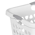 thumbnail image 6 of Sterilite 2 Bushel Ultra™ Laundry Basket Plastic, White, 6 of 10