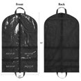 thumbnail image 2 of Bolsa de ropa KEEGH transparente para disfraces de baile de 1,02 m con bolsillos, paquete de 6, 2 of 6