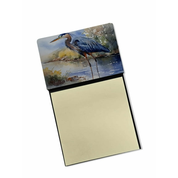 Blue Heron Sticky Note Holder 3.25 in x 5.25 in