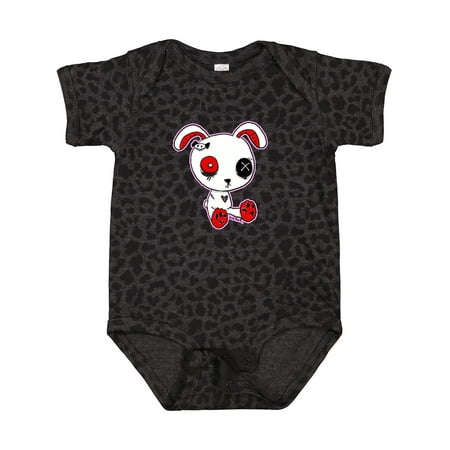 

Inktastic Goth Bunny Gift Baby Boy or Baby Girl Bodysuit