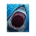 thumbnail image 3 of Great White Shark Fleece Blanket for Bed, 50" x 60" Fleece Throw Blanket for Unisex and Kids - Super Soft Plush Shark Blanket Throw Fleece Blanket Shark Blanket - Queen Size Blanket, 3 of 6