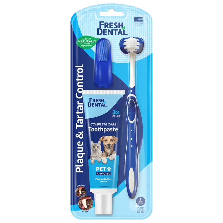 Naturel Promise Fresh Dental Tooth Brushing Kit for Dogs photo 1