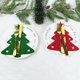 thumbnail image 5 of Porta cubiertos navideño, cuchillo, tenedor, cuchara, bolsa de bolsillo, estrellas, árbol, alce, funda para vajilla, decoración para mesa de cena de fiesta de Navidad de Año Nuevo, 5 of 5