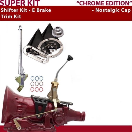 American Shifter AOD Shifter Kit 8 in. E-Brake Trim Kit for C9DB4