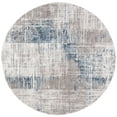 thumbnail image 2 of SAFAVIEH Craft Emmet Faded Abstract Area Rug, Grey/Blue, 6'7" x 6'7" Round, 2 of 8