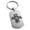 Silver, variant on Stainless Steel Aztec Truth & Wisdom Eagle Rune Engraved Dog Tag Keychain Keyring