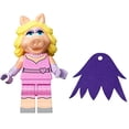 thumbnail image 2 of Serie LEGO Minifigure Muppets: Miss Piggy Minifig con capa púrpura adicional (71033) LEGO LEGO, 2 of 2