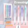thumbnail image 2 of Gel Pens Erasable Gel Pens Retractable Gel Ink Pens with Comfort Grip 40ml Press The Erasable Pen Core 0.5 Crystal Blue Easy To Rub Hot Erasable Charcoal Black&nbsp;Erasable Pen for Journaling Note, 2 of 6