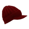 thumbnail image 2 of iHPH7 Womens Hats with Brim Beanie Hat Y2k Beanie Skull Cap for Winter Skull Hat Beanie Hats for Men Winter Beanies for Men Red One Size, 2 of 4