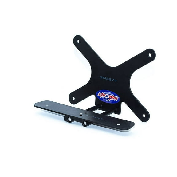 STO N SHO Front License Plate Bracket Compatible with 2015-2018 BMW M3/ M4 (alternate bottom mount option) (SNS67a)
