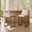 Cream White, variant on LEDREM Bar Stools Set of 2, Counter Height Dining Chairs with Backs & Ergonomic Seat, Mid-Century Modern with Synthetic Leather Stitching, Integrated Back Pocket, Forest Green