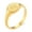 Sun pattern, variant on Retro Star And Moon Pattern Stainless Steel Fashion Ring, Waterproof, Anti-Rust, and Anti-Allergic, Polished Finish for Women