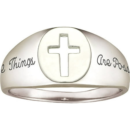 Keepsake Men39;s Personalized Faith Ring  Walmart.com