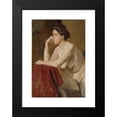 thumbnail image 2 of Jan Ciągliński 14x18 Black Modern Framed Museum Art Print Titled - Female Model, Study, 2 of 5