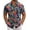Black Flowers, variant on COOFANDY Men's Hawaiian Shirt Short Sleeve Casual Button Down Floral Printed Beach Shirts with Pocket