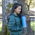thumbnail image 4 of MIRA 40 Oz Stainless Steel Vacuum Insulated Wide Mouth Water Bottle | Thermos Keeps Cold for 24 hours, Hot for 12 hours | Double Walled Powder Coated Travel Flask | Black, 4 of 7