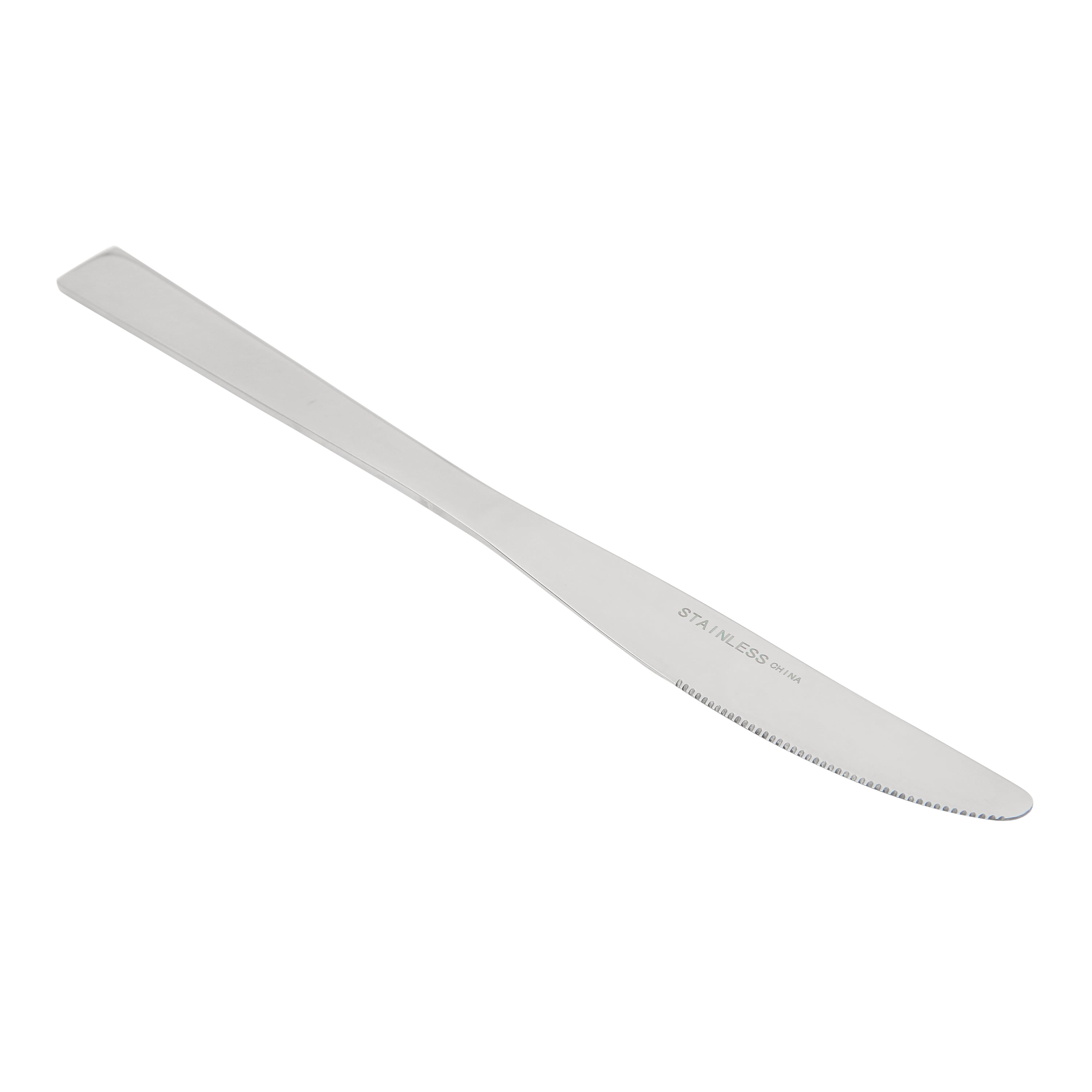 (3 pack) Mainstays Chiazza Stainless Steel 9" Adult Dinner Knife, Set of 3