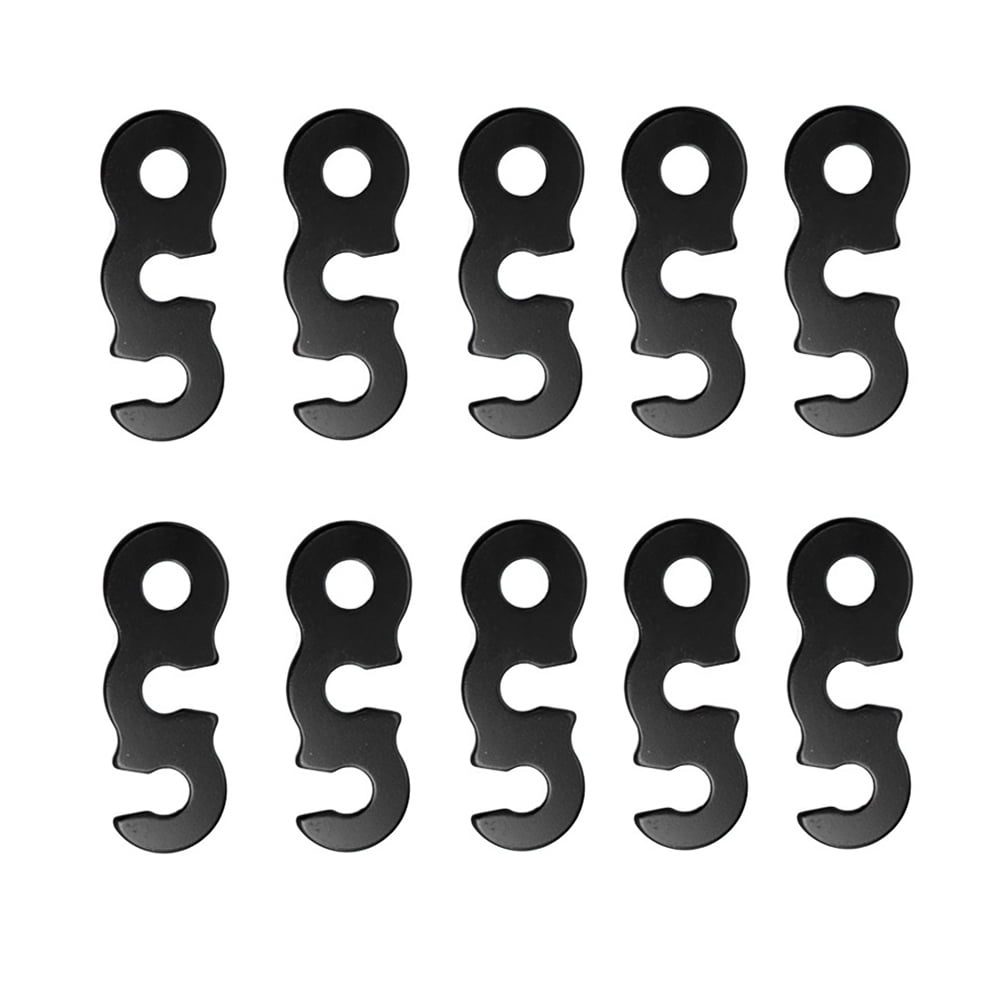 Aluminum Alloy Guyline Cord Adjuster Tent Tensioners Rope Adjuster for