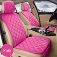 thumbnail image 3 of Upgrade Your Car Comfort: Breathable Flax 4-Season Car Seat Cushion Protector Pad, 3 of 8