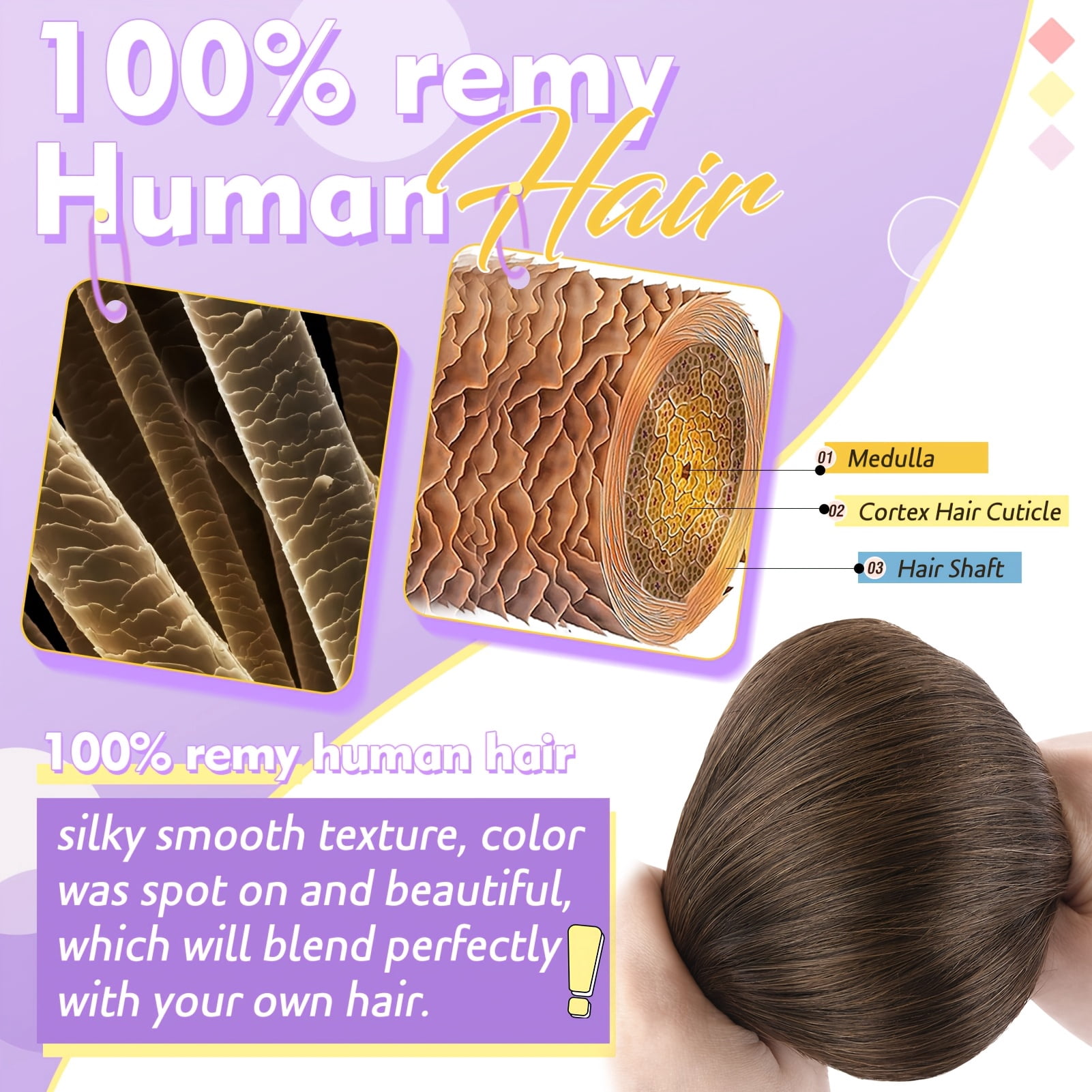 Vlasy Straight Clip In  Hair Extensions 12inches Real Human Hair 7Pcs Clip In Dark Brown Human Hair Extensions